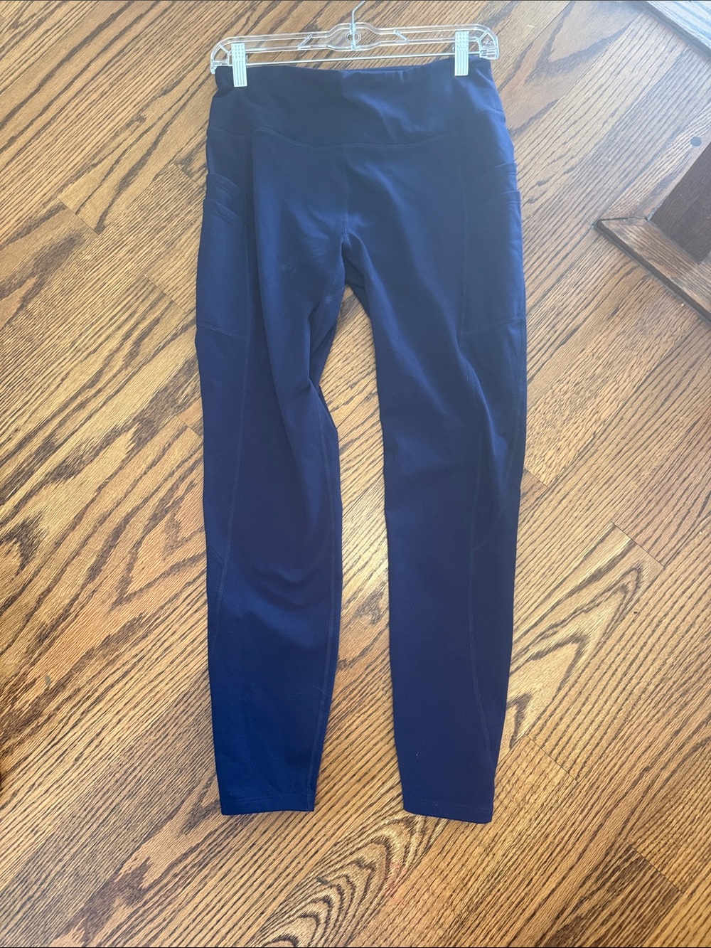 bobeau Navy High-Waist Athletic Leggings